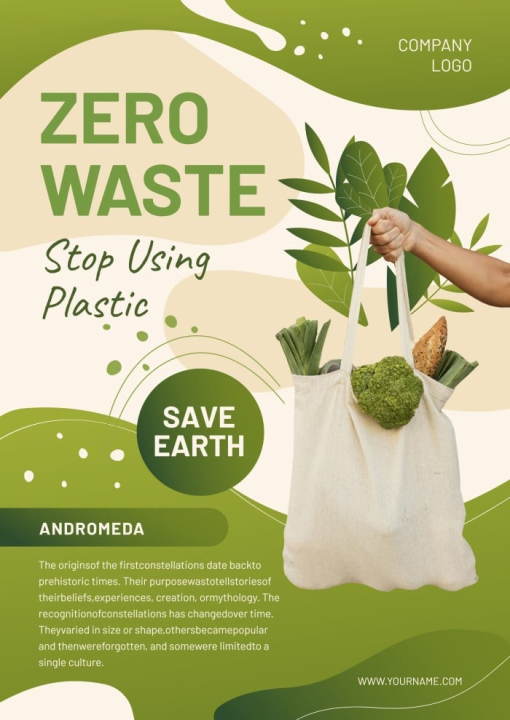 poster afval voorbeeld 4