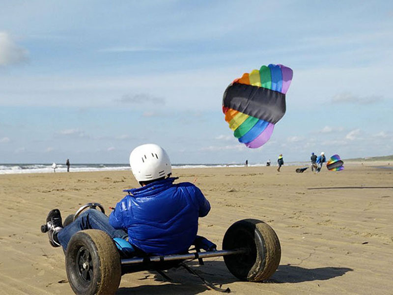 Een kite buggy