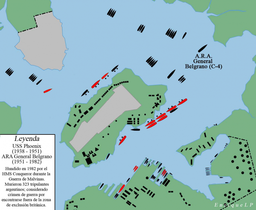 De basis van Pearl Harbor