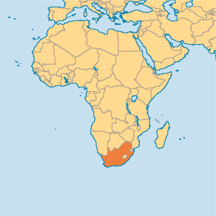 Afbeelding 1: Zuid-Afrika