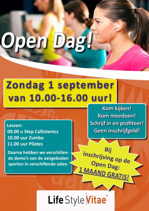 Voorbeeld advertentie evenement