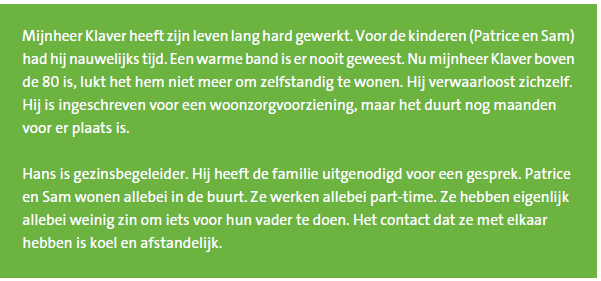 Casus "familie Klaver"