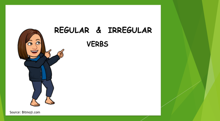 Presentation Irregular Verbs