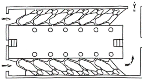 Visgraat melkstal