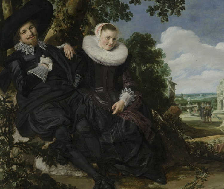 Frans Hals: huwelijksportret: 1622 