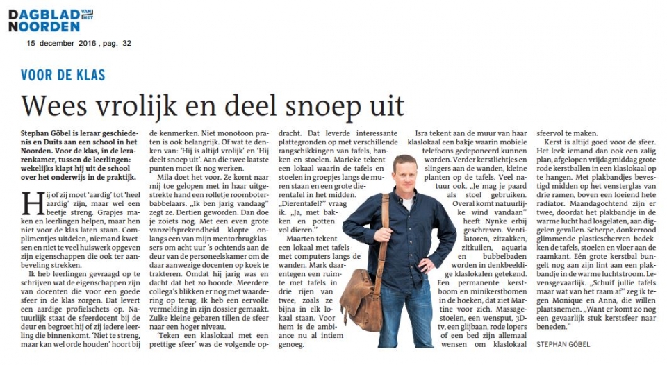 Voorbeeld column Stephan Göbel