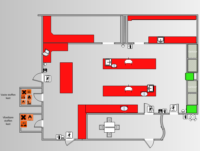 Voorbeeld plattegrond