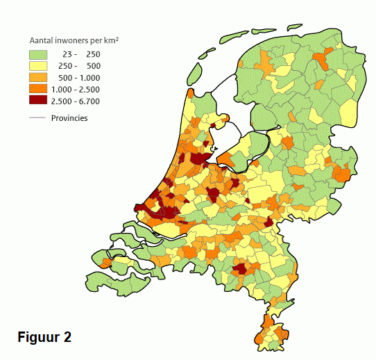 Een thematische kaart