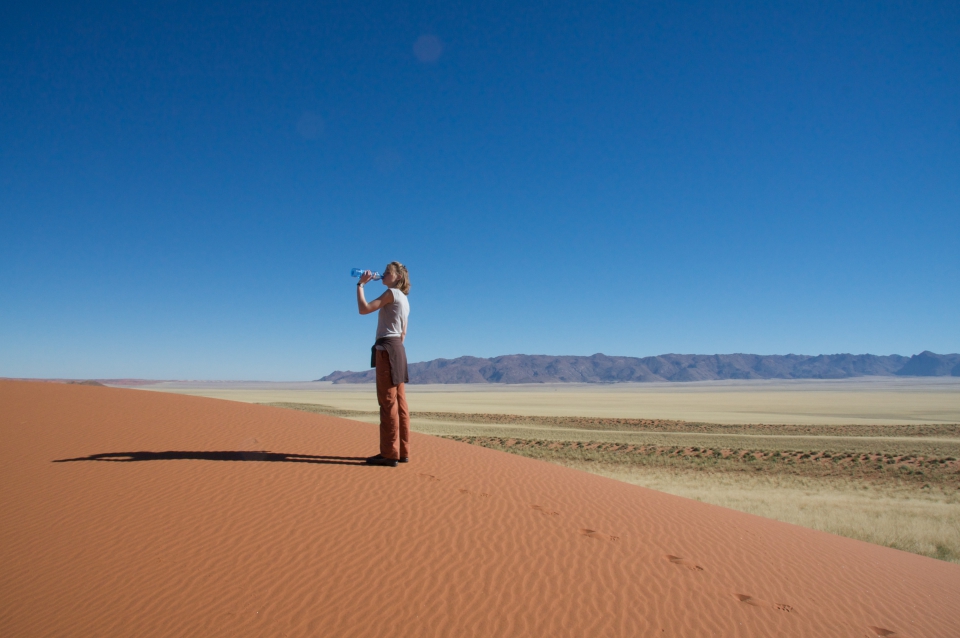 Rode woestijn van Namibie
