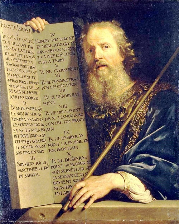 Mozes en de 10 geboden