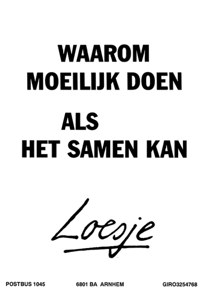 bron: Loesje.nl