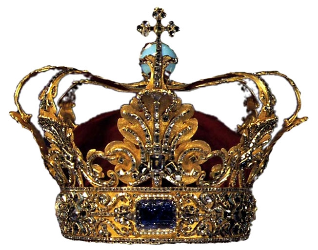 Kroon van Christian V van Denemarken
