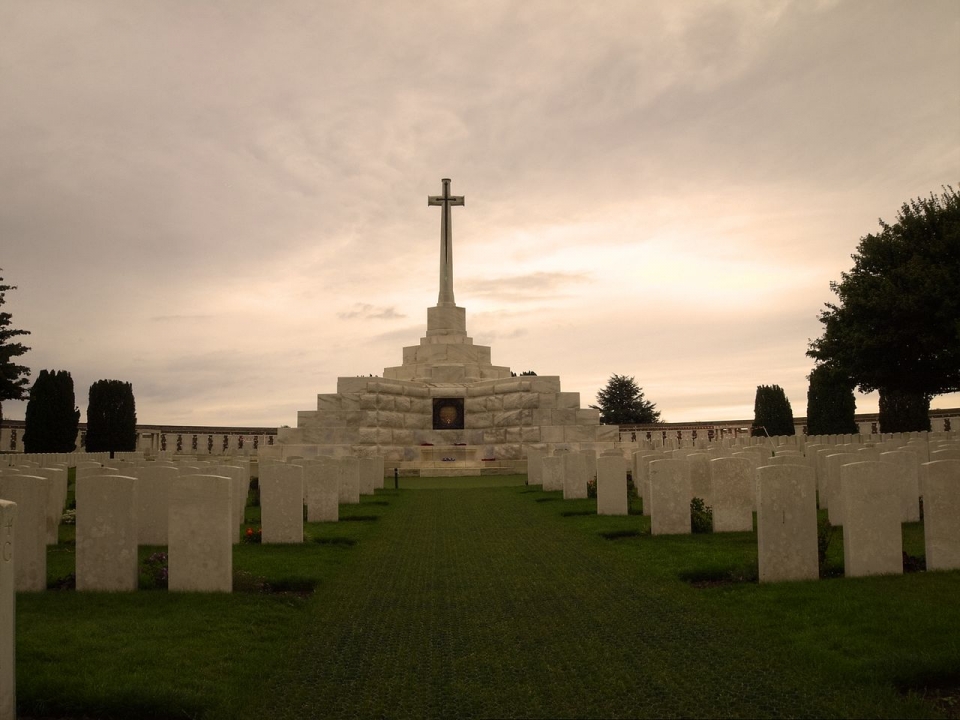 Oorlogsgraven in Ieper