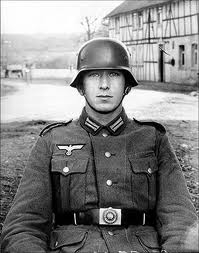 Een Wehrmacht soldaat.