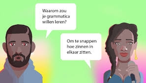 Grammatica zorgt ervoor dat we snappen hoe taal in elkaar zit.