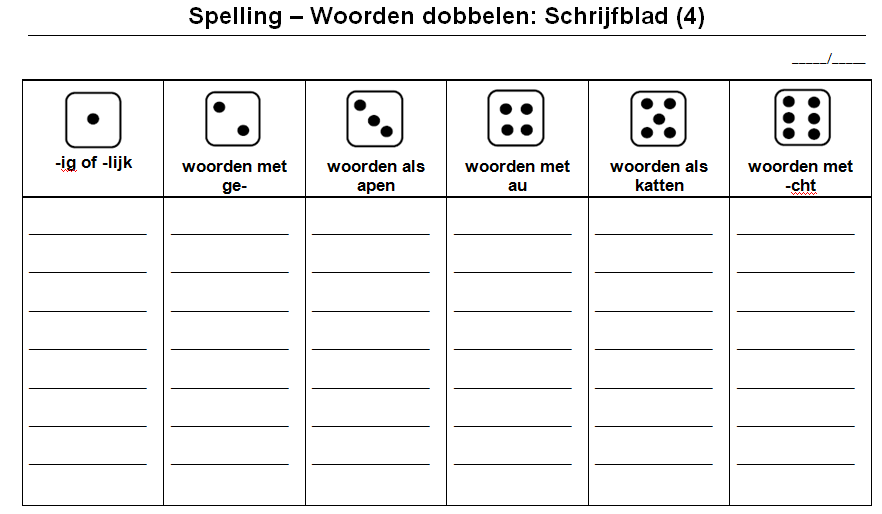 deze opdracht is voor zon en maan kinderen. dobbel en lees wat je moet doen.