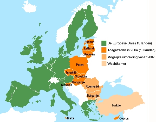 Landen in de Europese Unie