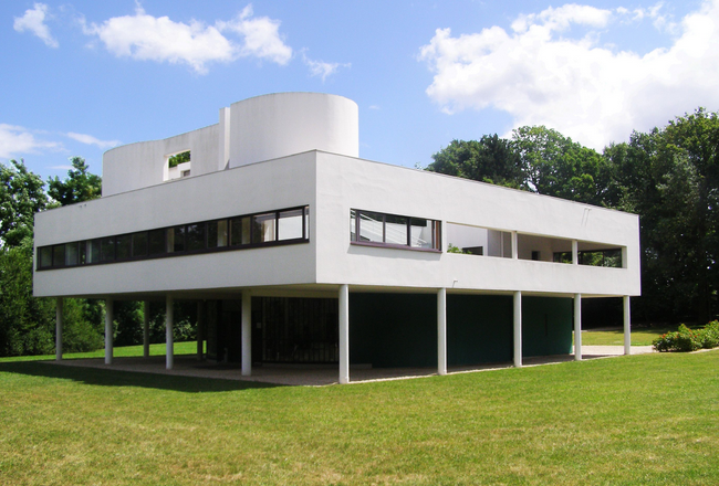 Modern : Le Corbusier: Villa Savoye