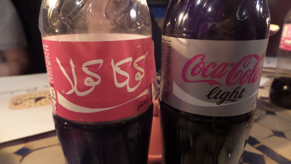 Zelfs de cola is anders