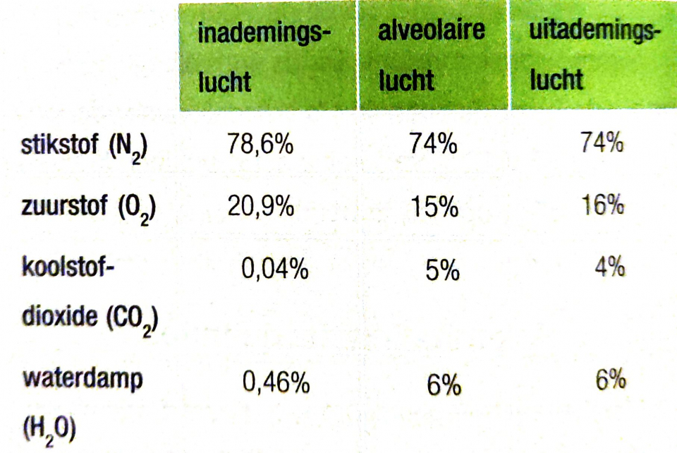 Bron: Gregoire, L., & van Straaten-Huygen, A. (2020) Anatomie en fysiologie van de mens. 5e druk incl. voucher. Amersfoort: Thieme Meulenhoff.