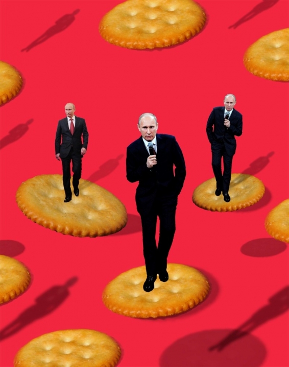Chip Simons: Putin On The Ritz (2014).