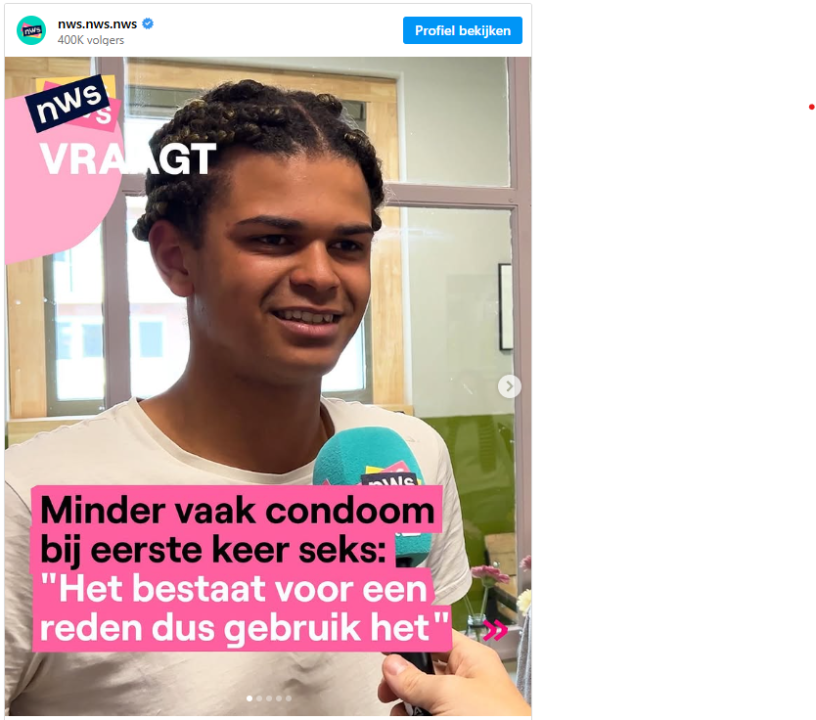 Minder vaak condoom bij eerste keer seks