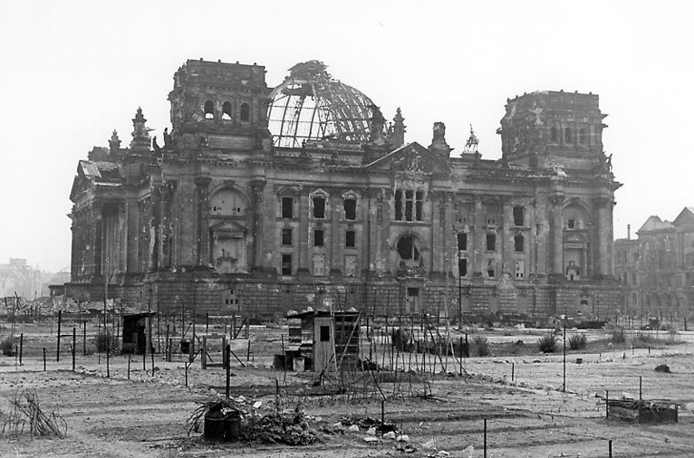 De Rijksdag, Berlijn 1945.