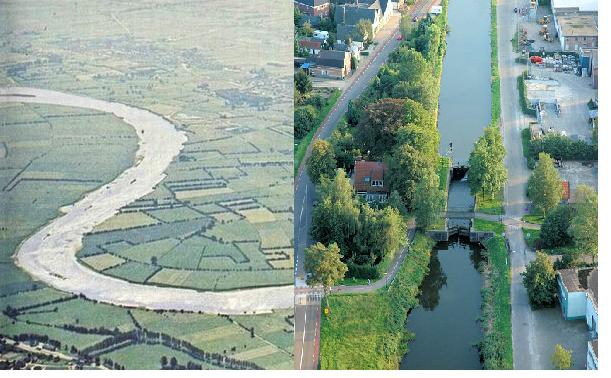 rivier en kanaal