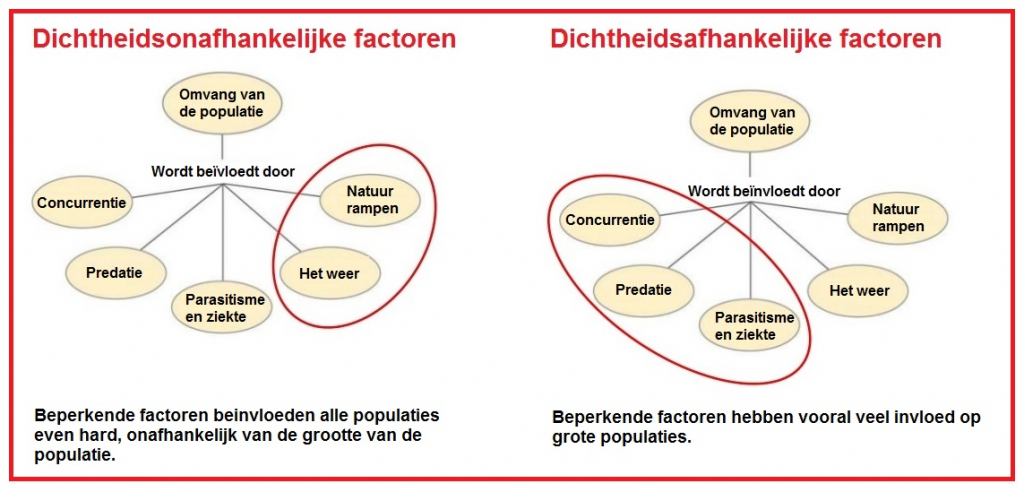 Beperkende factoren voor een populatie