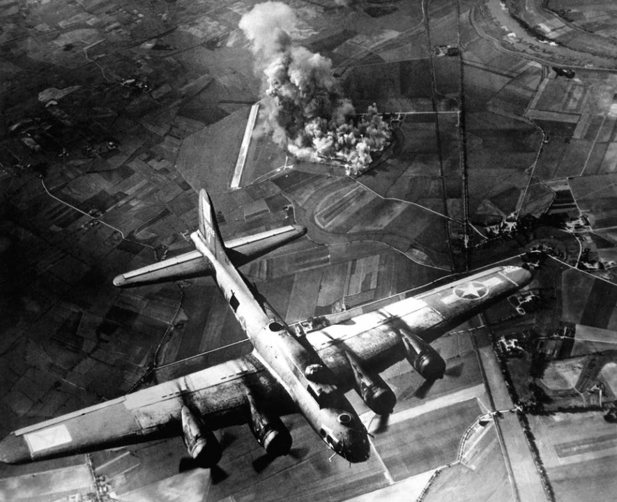 Dit soort bom vluchten werden ingezet door zowel de Duitsers als de geallieerden.