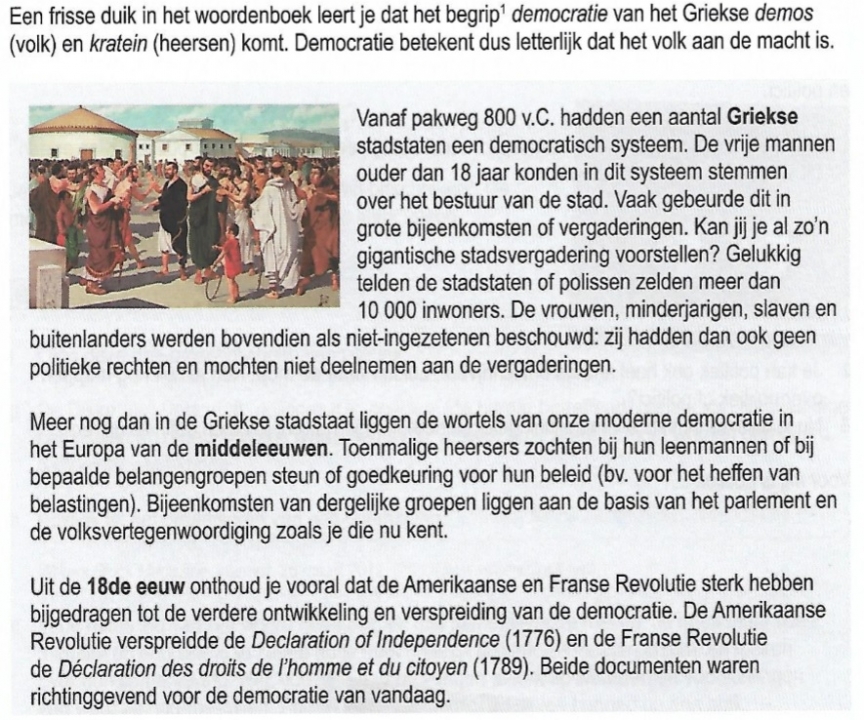 Democratie - historie in een notendop