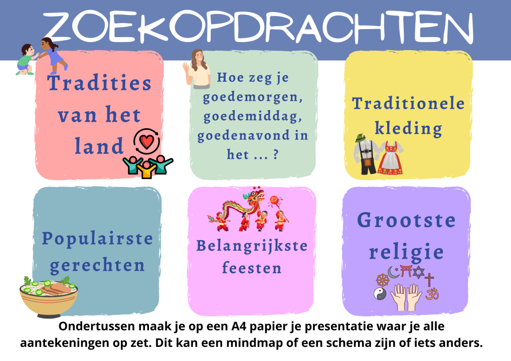 Les 1: zoekopdrachten voor op het digibord