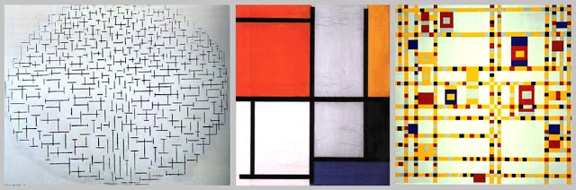 Abstractie, Piet Mondriaan (de Stijl)