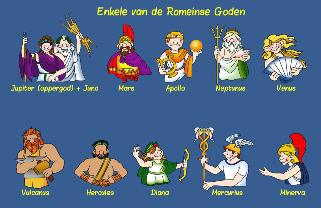 De Romeinse goden