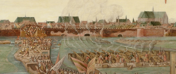 De akkers en weilanden rondom Alkmaar staan onder water