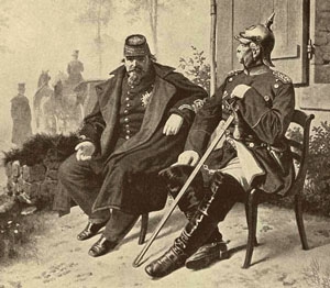 Bismarck en Napoleon III
