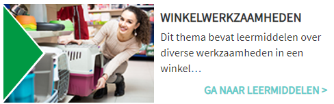 Themaboekjes: winkelwerkzaamheden