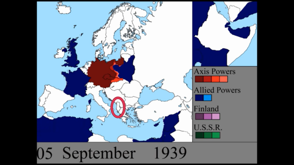 Polen wordt binnengevallen.