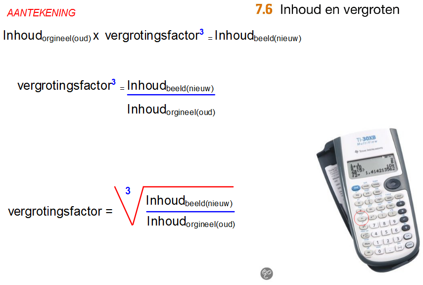 rekenmachine (derde wortel berekenen)