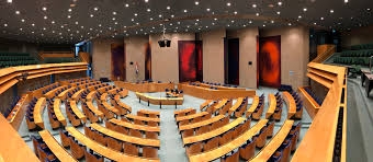 De zaal van de tweede kamer