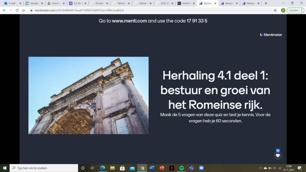 Link naar de quiz: https://www.menti.com/9r9d9hrnd5