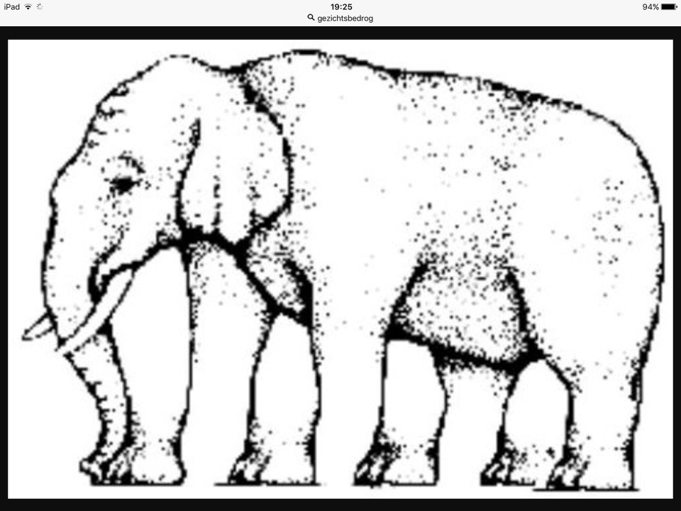 Hoeveel poten heeft deze olifant?