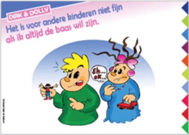 Het is voor andere kinderen niet fijn, als ik altijd de baas wil zijn