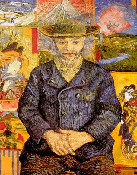 Van Gogh: portret van père Tanguy