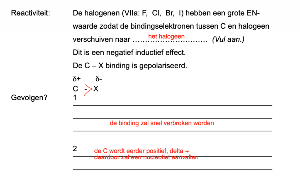 Inleiding: reactiviteit halogeenalkanen