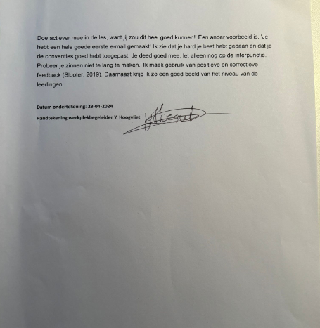 Ondertekening WPB'er