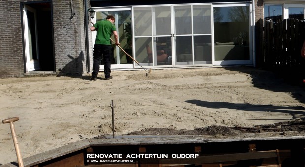 Renovatie tuin. Foto: www.jansenhoveniers.nl