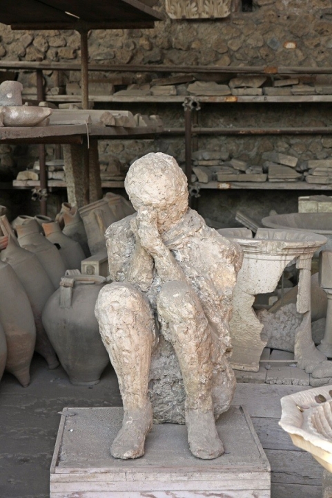 Foto gemaakt in Pompei (Ciao tutti, sd)