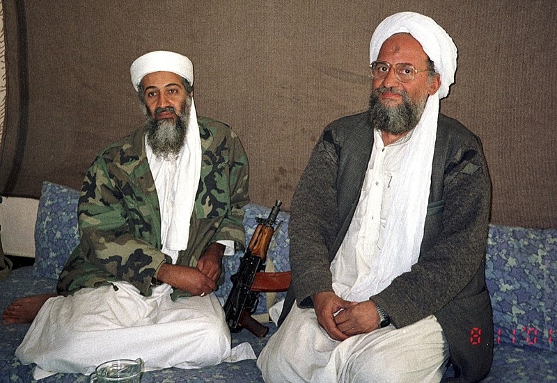 Terroristenleiders Osama bin Laden en al-Zawahiri