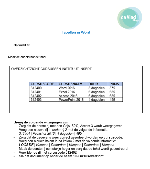 Opdracht 10